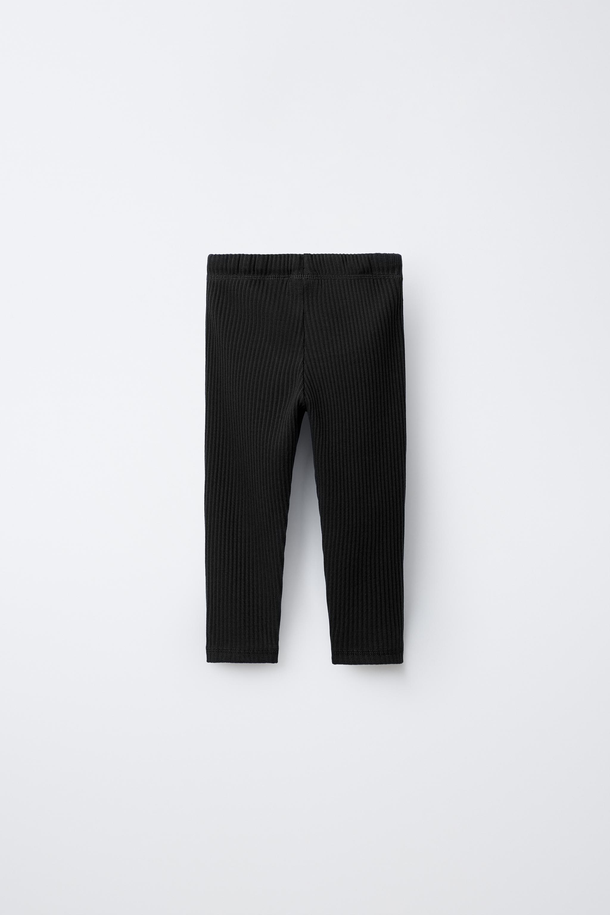 PLAIN LEGGINGS WITH LABEL